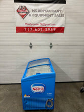 Load image into Gallery viewer, NESTLE/AHT RIO S 100 Sliding Glass Top 2 Door Ice Cream Freezer Merchandiser