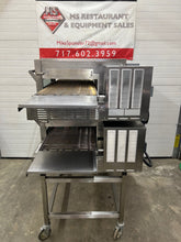Load image into Gallery viewer, Lincoln 1132 Double Stack 3ph 208v Conveyor Pizza Ovens Fully Refurbished!
