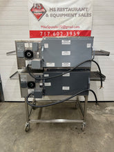 Load image into Gallery viewer, Lincoln 1132 Double Stack 3ph 208v Conveyor Pizza Ovens Fully Refurbished!