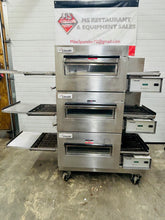 Load image into Gallery viewer, Lincoln Impinger 1132 Triple Stack 208v 3ph Electric Conveyor Pizza Oven