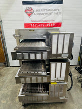 Load image into Gallery viewer, Lincoln Impinger 1132 Triple Stack 208v 3ph Electric Conveyor Pizza Oven