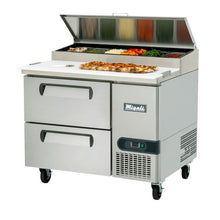 Load image into Gallery viewer, Migali C-PP44-D-HC, 44″ Pizza Prep Table with Drawers