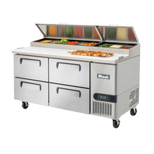 Load image into Gallery viewer, Migali C-PP67-D-HC, 67″ Pizza Prep Table with Drawers