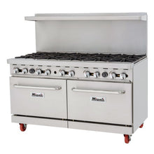 Load image into Gallery viewer, Migali C-RO10B-NG, 10 Burner Natural Gas Range & Oven