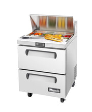Load image into Gallery viewer, Migali C-SP27-8-D-HC, 27″ – 8 Pans, Sandwich Prep Table with Drawers