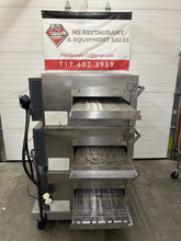 Load image into Gallery viewer, Lincoln 1132 Triple Stack 3ph 208v Electric Conveyor Oven Fully Refurbished