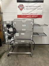 Load image into Gallery viewer, Lincoln 1132 Double Stack 3ph 208v Conveyor Pizza Ovens Fully Refurbished!