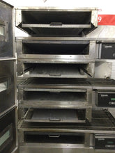 Load image into Gallery viewer, Lincoln Impinger 1132 Triple Stack 208v 3ph Electric Conveyor Pizza Oven Working