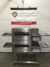 Load image into Gallery viewer, Lincoln 1132 Double Stack 18” Conveyor Pizza Oven Refurbished!