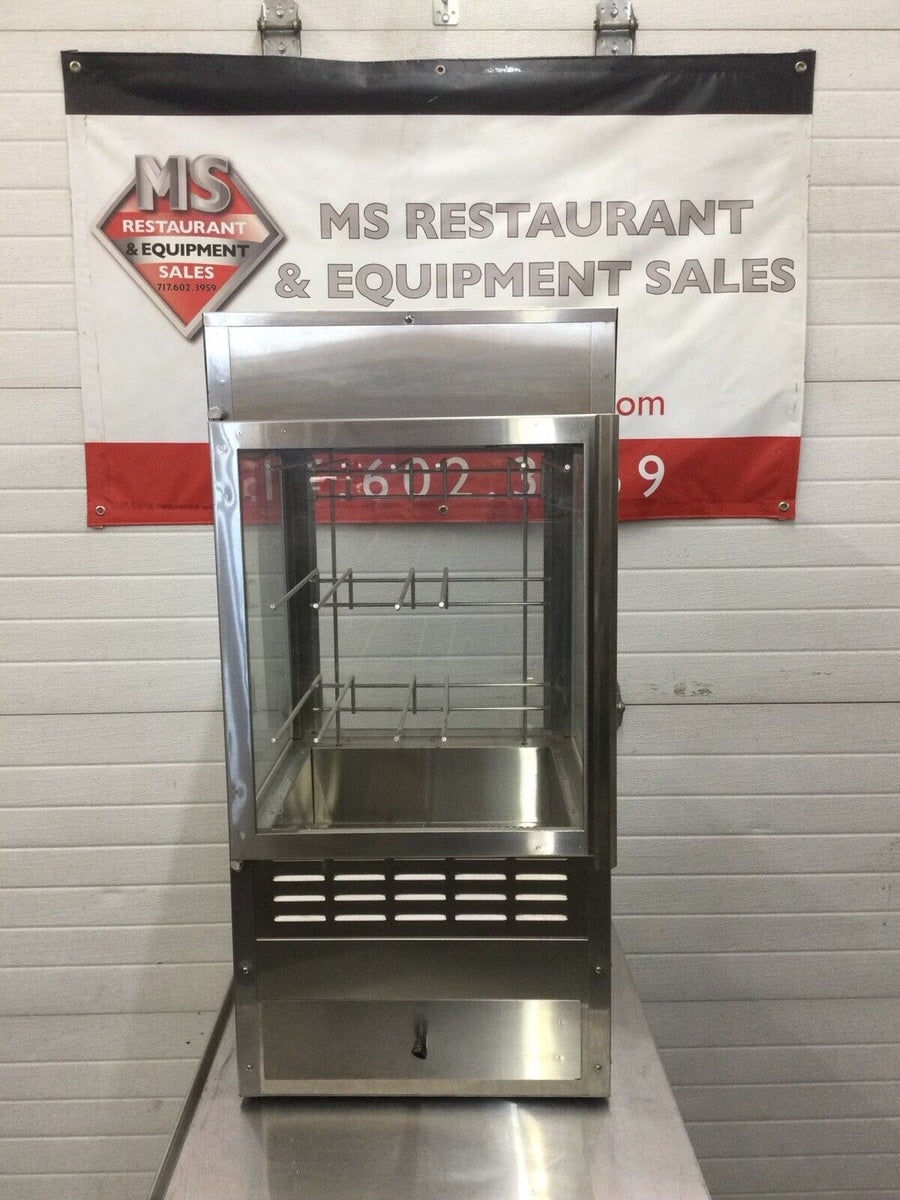 Gold Medal 6501 Countertop 45 Pretzel Capacity 18” Wide Sterno Pretze