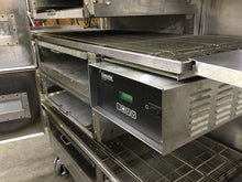Load image into Gallery viewer, Lincoln Impinger 1132 Triple Stack 208v 3ph Electric Conveyor Pizza Oven Working