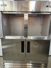 Load image into Gallery viewer, New! KoolMore 54" Commercial Stainless Steel Solid Half Door Reach-In Freezer
