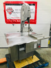 Load image into Gallery viewer, MODEL 3334SS-4003 MEAT SAW 208V 3ph 124” Blade Refurbished Tested/ Working!