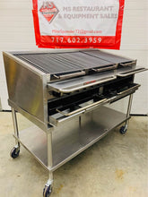 Load image into Gallery viewer, MagiKitch'n CM-RMBSS-660 60" Liquid Propane Countertop Stainless Steel Radiant Charbroiler - 195,000
