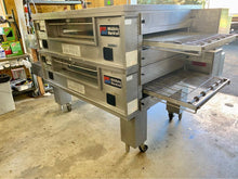 Load image into Gallery viewer, Middleby Marshall PS570G Nat Gas Double Deck Conveyor Pizza Ovens Fully Refurbished!!!