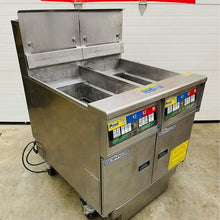 Load image into Gallery viewer, Pitco Model PH-SSHF55 Double Solstice Supreme Nat Gas Fryer with Filtration Clean Tested & Working!
