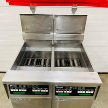 Load image into Gallery viewer, Pitco Model PH-SSHF55 Double Solstice Supreme LP/Propane Fryer with Filtration Tested & Working!