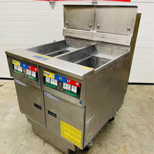 Load image into Gallery viewer, Pitco Model PH-SSHF55 Double Solstice Supreme Nat Gas Fryer with Filtration Clean Tested & Working!