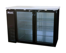 Load image into Gallery viewer, Migali C-BB48G-HC 48″ Glass Door Back Bar Refrigerator