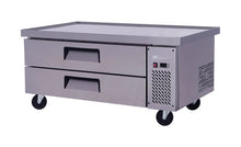 Load image into Gallery viewer, Migali C-CB52-60-HC 52″ Wide Refrigerated Chef Base with 60″ extended top