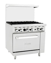 Load image into Gallery viewer, Migali C-RO6-LP 6 Burner Range, (1) Oven, Liquid Propane