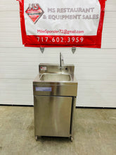Load image into Gallery viewer, Hybrid 684 S/S Portable Hand Sink “NO TOUCH” Electric 120v or Battery Operated