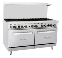 Load image into Gallery viewer, Migali C-RO10-NG 10 Burner, Natural Gas Range & Oven