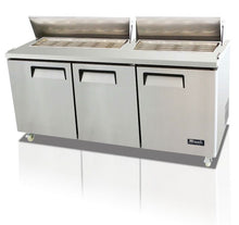 Load image into Gallery viewer, Migali C-SP72-30BT-HC 72″ – 30 Pans, Big Top Sandwich Prep Table