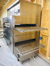 Load image into Gallery viewer, Middleby Marshall Double Stack PS-360G Nat. Gas 32” Conveyor Pizza Ovens