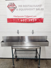 Load image into Gallery viewer, Liquor Speed Rail 60” Hang On Stainless Steel Single Tier!
