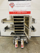 Load image into Gallery viewer, Ovention MATCHBOX M1718 61.68” Electric 1Ph Impinge Oven w/ Stand NEW
