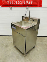Load image into Gallery viewer, Hybrid 684 S/S Portable Hand Sink Hand’s Free Electric and Battery Operated