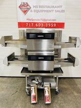 Load image into Gallery viewer, Ovention MATCHBOX M1718 61.68” Electric 1Ph Impinge Oven w/ Stand NEW