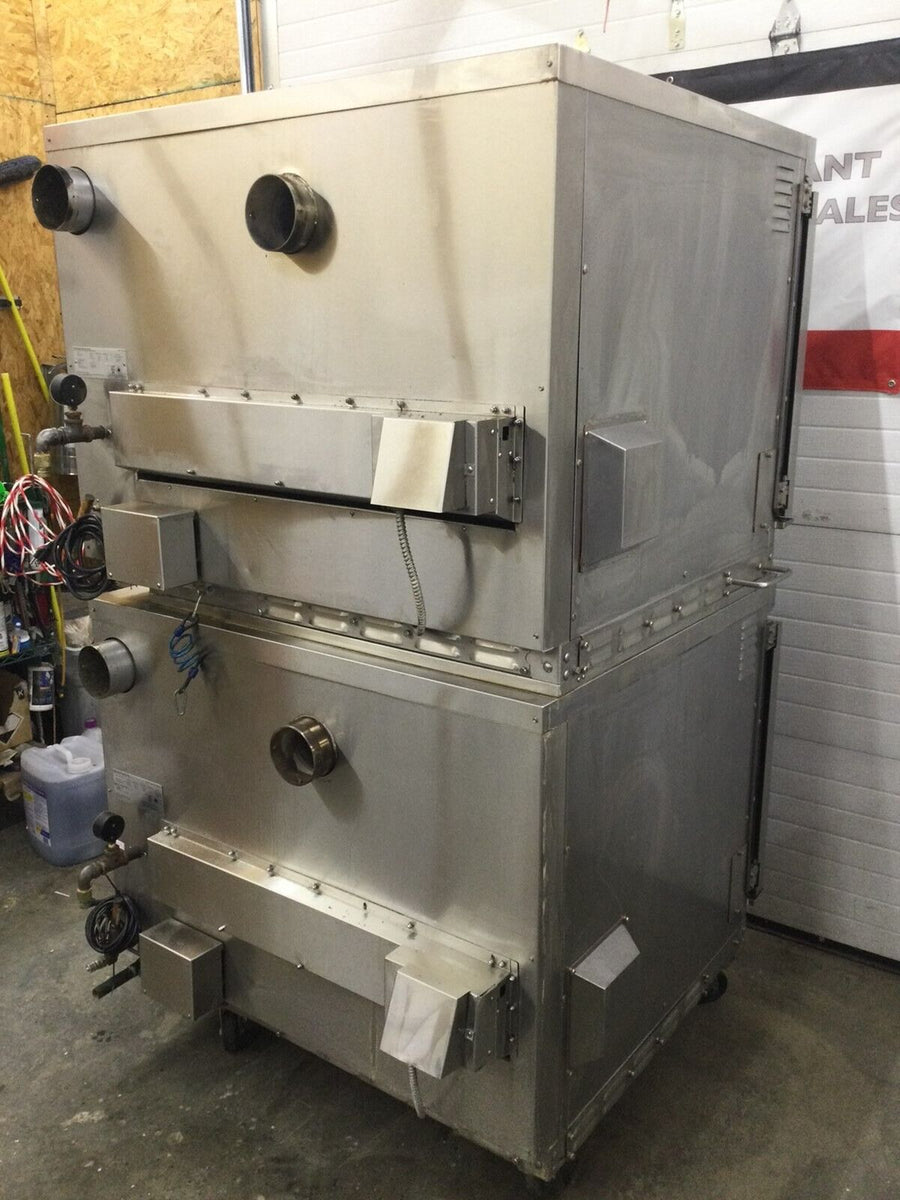 Hardt 4500 Inferno Double Stack 80 Chicken Natural Gas 110v Refurbishe