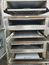 Load image into Gallery viewer, Lincoln 1132 Triple Stack 3ph 208v Electric Conveyor Pizza Oven Tested Working!
