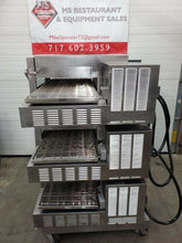 Load image into Gallery viewer, Lincoln 1132 Triple Stack 3ph 208v Electric Pizza Oven Refurbished and Working!