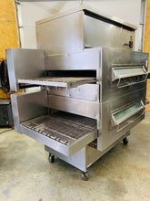 Load image into Gallery viewer, Middleby Marshall PS360G Double Stack 32” Conveyor Pizza Ovens Refurbished!