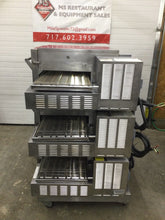 Load image into Gallery viewer, Lincoln 1132 Triple Stack 3ph 208v Electric Conveyor Pizza Oven