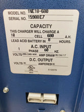 Load image into Gallery viewer, North East 1NE18-680 36V DC ForkLift Battery Charger 208,240,460v AC