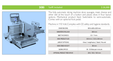 Load image into Gallery viewer, S.A.M. 308i Fully Automatic Slicing Machine and Stacker