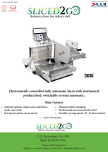 Load image into Gallery viewer, S.A.M. 308i Fully Automatic Slicing Machine and Stacker
