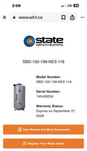 Load image into Gallery viewer, STATE SBD100199NES Sandblaster Multi-Flue Commercial Gas Water Heater 100 Gallons ***NEW*** Open Box