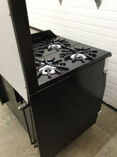 Load image into Gallery viewer, Vulcan 60" 4 burner with Flat top Griddle and 2 Standard Ovens Fully Refurbished