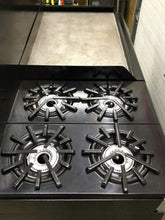 Load image into Gallery viewer, Vulcan 60" 4 burner with Flat top Griddle and 2 Standard Ovens Fully Refurbished