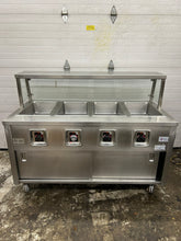 Load image into Gallery viewer, APW Wyott 4 Well TM-90D Heated Mobile Food Warmer Fully Refurbished Works Great!