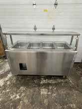 Load image into Gallery viewer, APW Wyott 4 Well TM-90D Heated Mobile Food Warmer Fully Refurbished Works Great!
