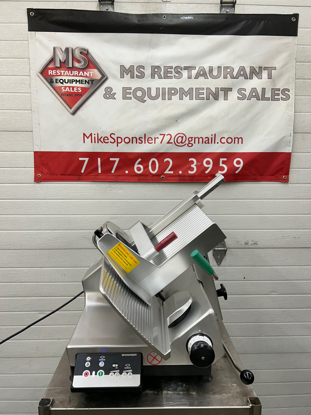 Bizerba GSPHD Automatic 2020 Deli Slicer Fully Refurbished Tested and Working
