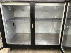 Beverage-Air BB72G 3 Door Glass Back Bar Refrigerator Refurbished