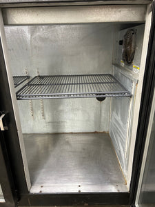 Beverage-Air BB72G 3 Door Glass Back Bar Refrigerator Refurbished