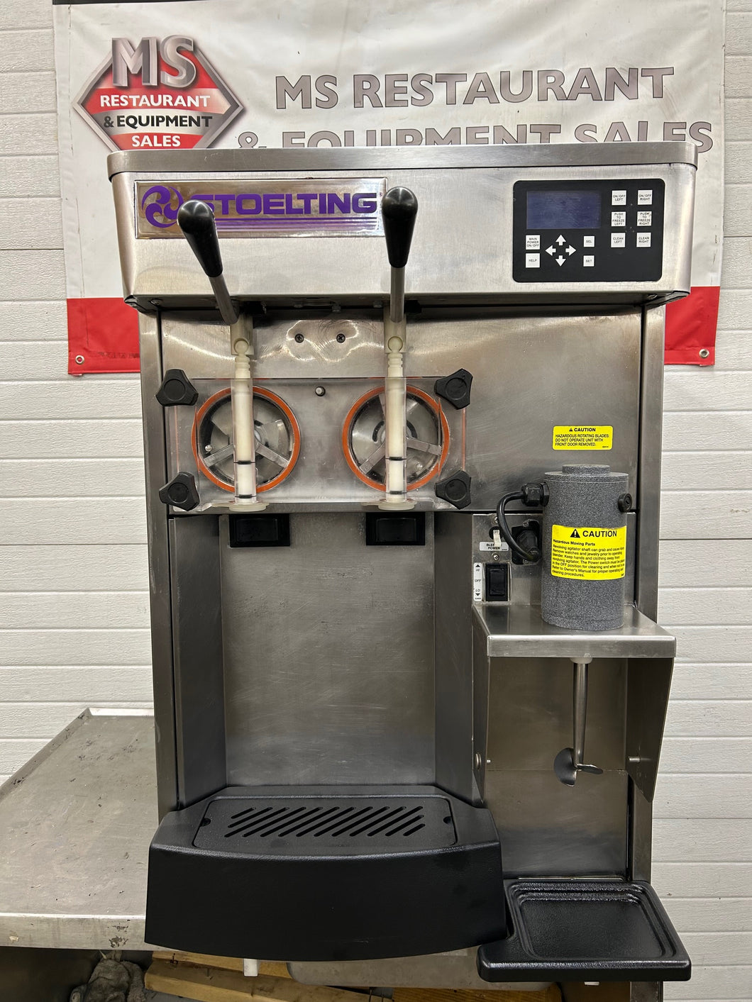 Stoelting SF121-3812 Two Flavor Soft Serve Shake Freezer w/ (2) 12qt Hoppers